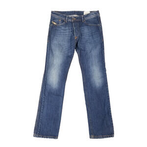 Diesel Darron‎ Mens Jeans 32x32 Slim Tapered Blue Denim Button Fly Y2K